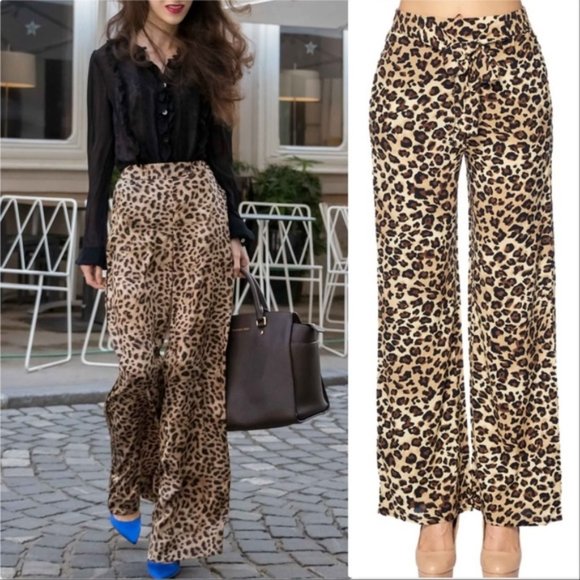 ARIA Leopard Print Pants - Picture 4 of 4